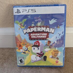 PS5 - Paperman -- Adventure Delivered - Physical Game Disc - Brand New